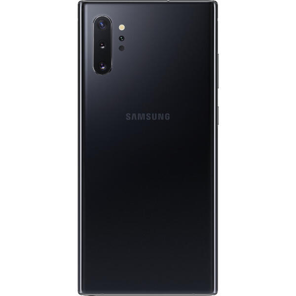 Smartphone Samsung Galaxy Note 10 Plus, 6.8 inch Dynamic AMOLED, Octa Core, 512GB, 12GB RAM, Dual SIM, 4G, 5-Camere, Aura Black