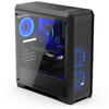 Carcasa Silentium PC Regnum RG4T RGB Pure Black, Tempered Glass, MiddleTower, Fara sursa