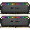 Memorie Corsair DOMINATOR PLATINUM RGB, 32GB DDR4, 3200MHz, C16, Dual Channel Kit