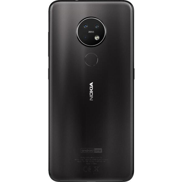 Smartphone Nokia 7.2, 6.3 inch IPS, Dual SIM, Octa-core, 128GB, 6GB RAM, Charcoal