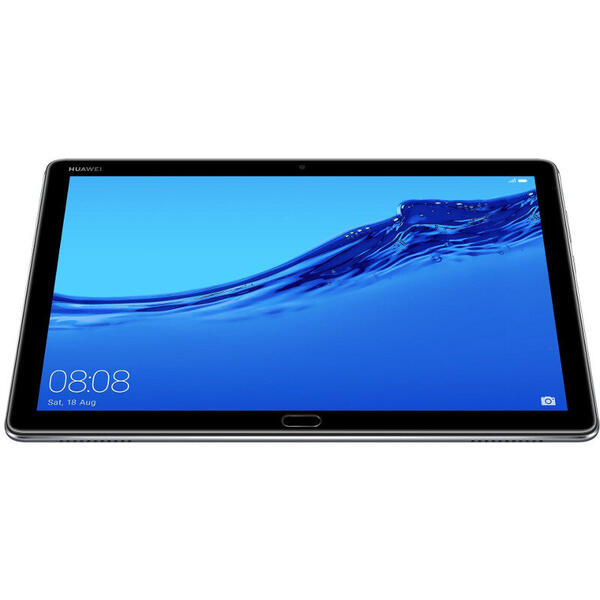 Tableta Huawei MediaPad M5 Lite 10.1 inch IPS Multitouch, Kirin 659 Octa Core, 3GB RAM, 32GB flash, Wi-Fi, LTE, Bluetooth, Android 8.0, Gray