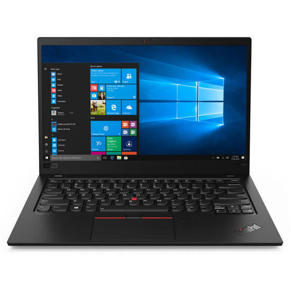 Laptop Lenovo ThinkPad X1 Carbon 7th gen, 14'' UHD IPS, Intel Core i7-8565U, 16GB, 1TB SSD, GMA UHD 620, 4G LTE, Win 10 Pro, Black Weave