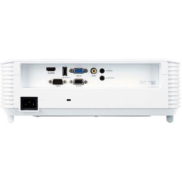 Videoproiector Acer S1386WH, 3600 ANSI, WXGA, Alb