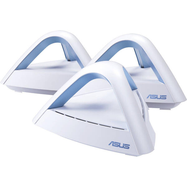 Router Wireless Asus Gigabit Lyra Dual-Band 3 Pack, 1x LAN, 1x WAN