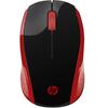 Mouse HP 200 Emprs Red Wireless