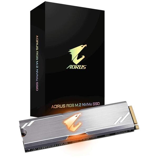 SSD Gigabyte AORUS RGB 512GB PCI Express 3.0 x4 M.2 2280