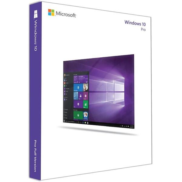 Sistem de operare Microsoft Windows 10 Pro, 64bit, Romana, USB