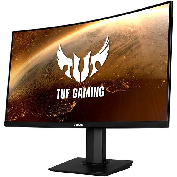 Monitor LED Asus TUF Gaming VG32VQ Curved HDR, 32 inch WQHD, 1ms, 144Hz