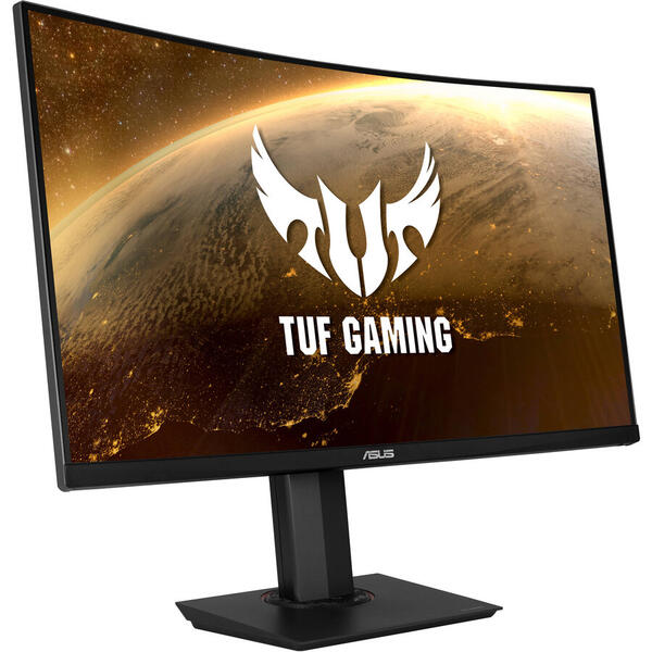 Monitor LED Asus TUF Gaming VG32VQ Curved HDR, 32 inch WQHD, 1ms, 144Hz