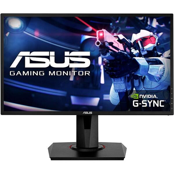 Monitor LED Asus VG248QG Gaming, 24 inch FHD, 0.5ms, Black, 165Hz, G-Sync