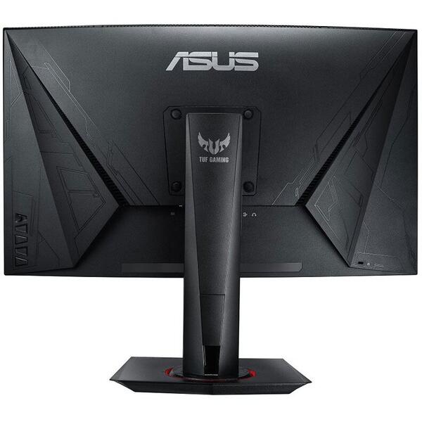 Monitor LED Asus TUF Gaming VG27VQ Curved, 27 inch WQHD, Black, 1ms, 165Hz, FreeSync