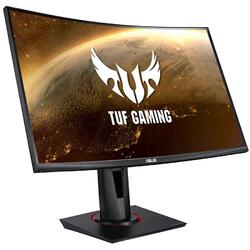 Monitor LED Asus TUF Gaming VG27VQ Curved, 27 inch WQHD, Black, 1ms, 165Hz, FreeSync