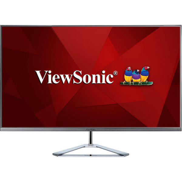 Monitor LED ViewSonic VX3276-2K-MHD, 31.5 inch 2K, 4 ms, Silver, 60Hz