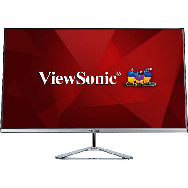 Monitor LED ViewSonic VX3276-2K-MHD, 31.5 inch 2K, 4 ms, Silver, 60Hz