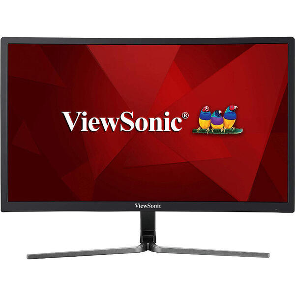 Monitor LED ViewSonic Gaming VX2458-C-MHD Curbat, 23.6 inch FHD, 1 ms, Black, FreeSync, 144 Hz