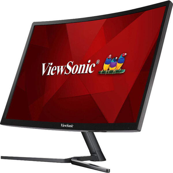 Monitor LED ViewSonic Gaming VX2458-C-MHD Curbat, 23.6 inch FHD, 1 ms, Black, FreeSync, 144 Hz