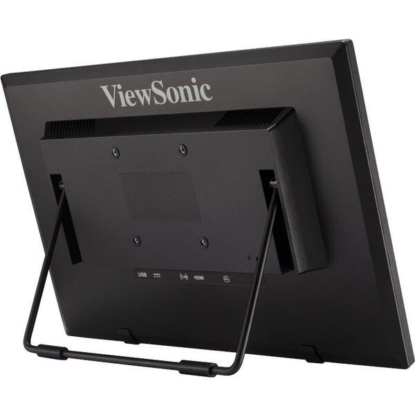 Monitor LED ViewSonic TD1630-3, 16 inch Touchscreen, 12ms, Negru