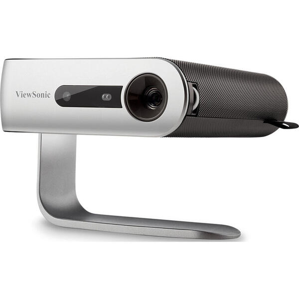 Videoproiector ViewSonic M1+, 300 ANSI, WVGA, Alb-Negru