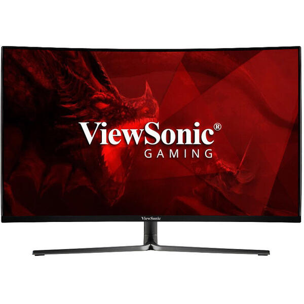 Monitor LED ViewSonic VX3258-2KPC-MHD Curbat, 31.5 inch, 1ms, Negru, FreeSync, 144 Hz