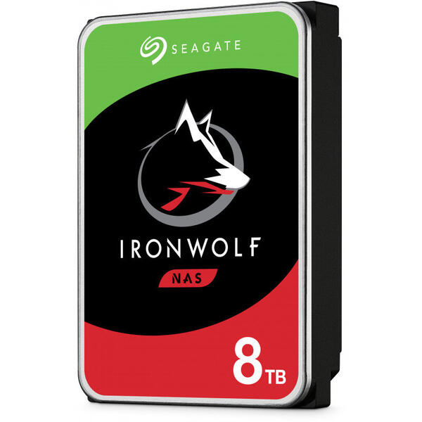 Hard Disk Seagate IronWolf 8TB SATA-III 7200RPM 256MB