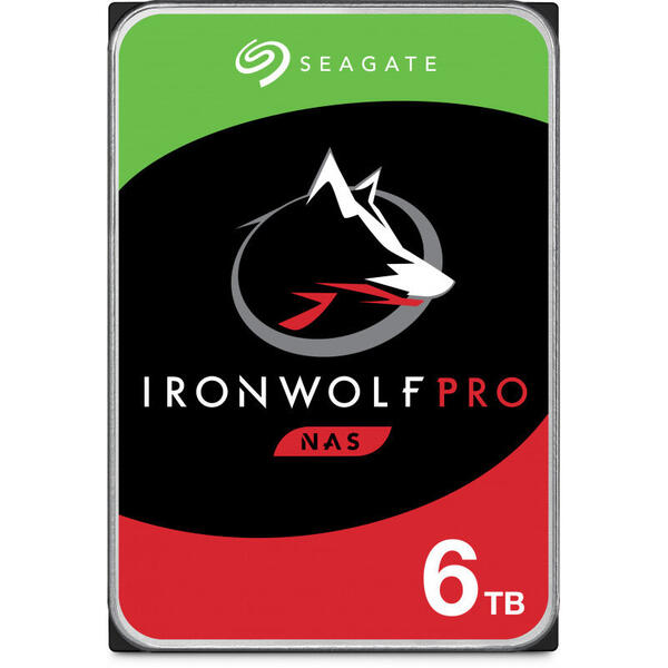 Hard Disk Seagate IronWolf Pro 6TB SATA-III 7200RPM 256MB