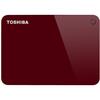 Hard Disk Extern Toshiba Canvio Advance 1TB, 2.5", USB 3.0, Red