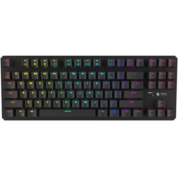 Tastatura Gaming SPC Gear GK530 Tournament Mecanica Kailh Blue RGB