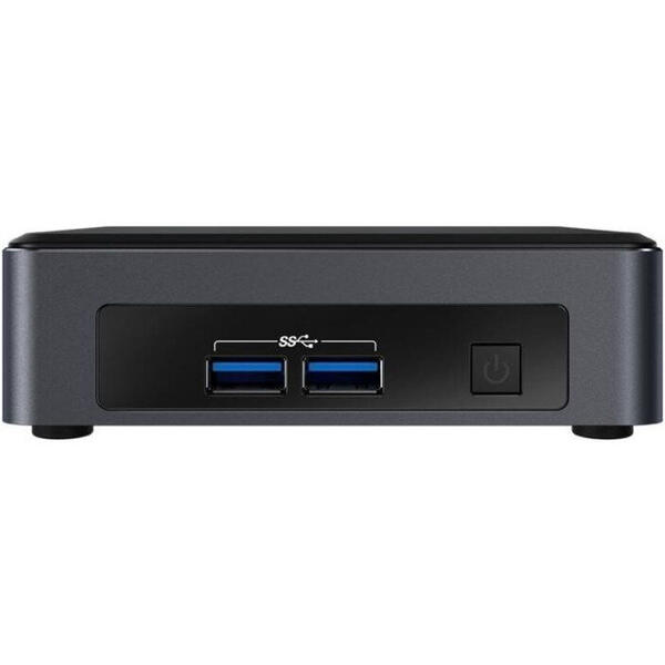 Mini PC Intel NUC NUC7i3DNKTC2, Core i5-7300U 2.6GHz, 8GB DDR4, 256GB SSD, HDMI, Win 10 Pro, Bulk