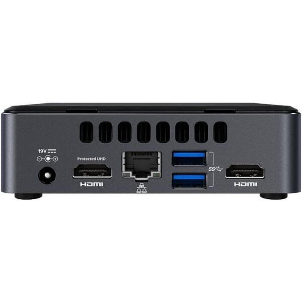 Mini PC Intel NUC NUC7i3DNKTC2, Core i5-7300U 2.6GHz, 8GB DDR4, 256GB SSD, HDMI, Win 10 Pro, Bulk