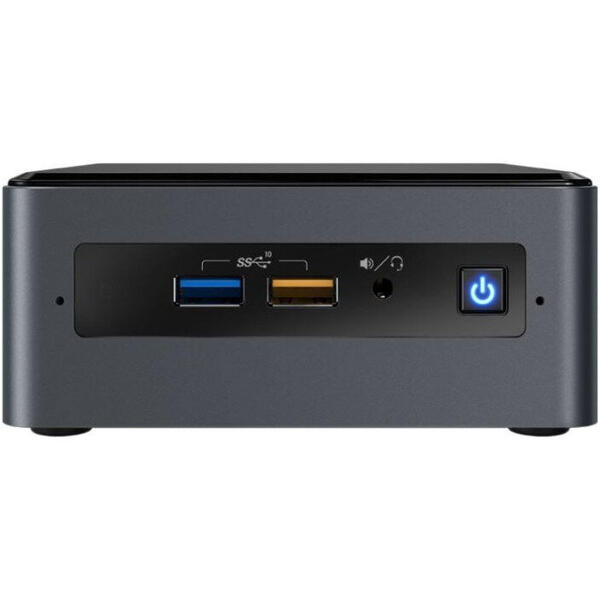 Mini PC Intel NUC NUC8i3BEH2, Core i3-8109U 3.0GHz, 2x DDR4 32GB max, M.2 SSD, HDD 2.5 inch, Wi-Fi, Bluetooth, HDMI