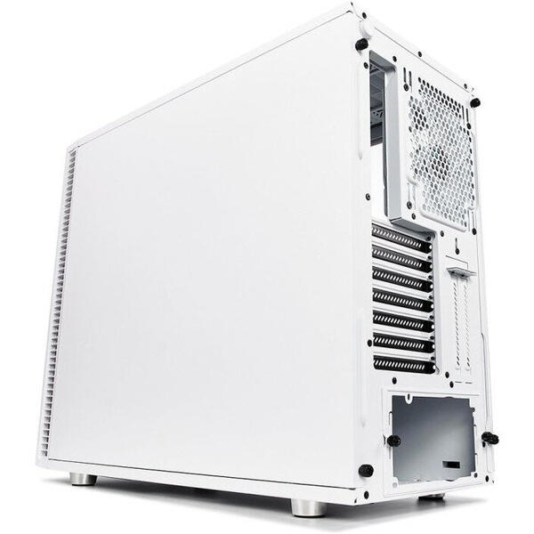 Carcasa Fractal Design Define S2 White, Tempered Glass, MiddleTower, Fara sursa, Alb-Negru