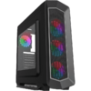 Carcasa Gamemax Asgard RGB, MiddleTower, Fara sursa, Negru