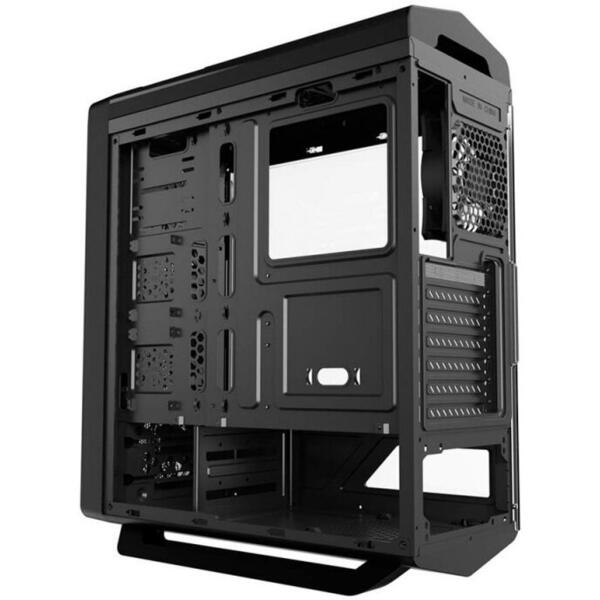 Carcasa Gamemax Asgard RGB, MiddleTower, Fara sursa, Negru