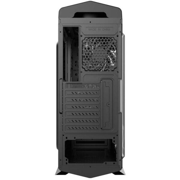 Carcasa Gamemax Asgard RGB, MiddleTower, Fara sursa, Negru