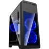 Carcasa Gamemax G563, MiddleTower, Fara sursa, Negru