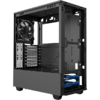 Carcasa Gamemax Paladin, Tempered Glass, MiddleTower, Fara sursa, Negru