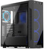Carcasa Silentium PC Armis AR7X TG RGB, Tempered Glass, MiddleTower, Fara sursa, Negru