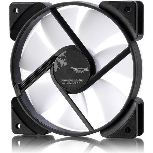 Ventilator PC Fractal Design Prisma AL-12 ARGB PWM 120mm, 3-Pack