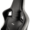 Scaun Gaming NobleChairs Epic Real Leather black/red/white/ SGL