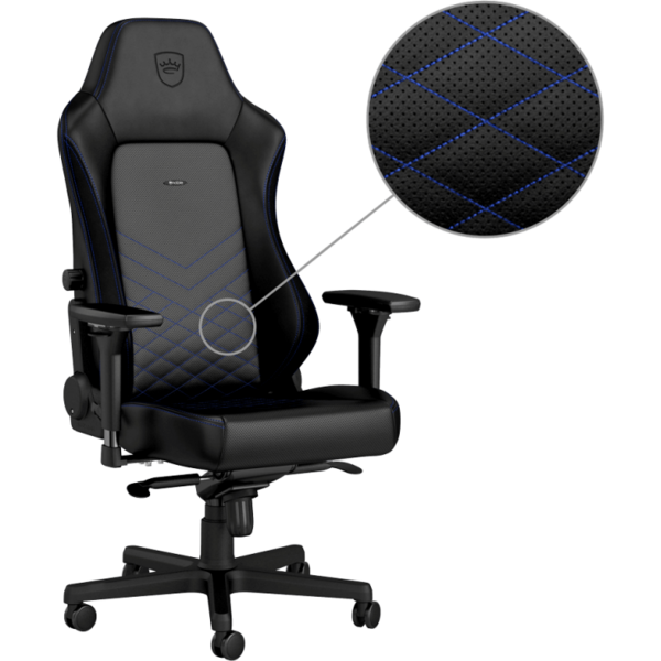 Scaun Gaming NobleChairs HERO Negru/Albastru