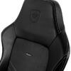 Scaun Gaming NobleChairs HERO Black/Platinum White