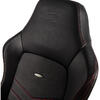 Scaun Gaming NobleChairs HERO Real Leather Black/Red
