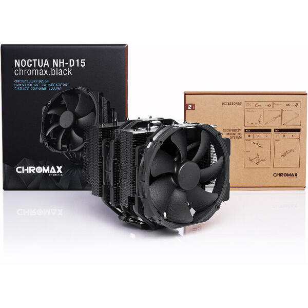 Cooler CPU AMD / Intel Noctua NH-D15 Chromax Black