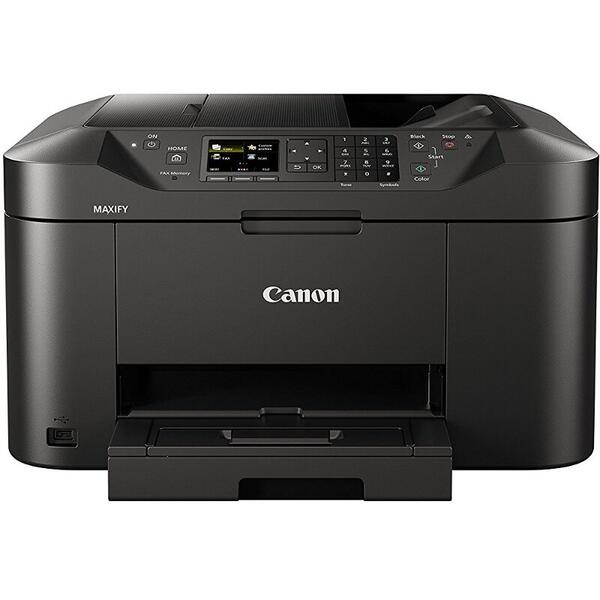 Multifunctionala Canon MAXIFY MB2150, Inkjet, Color, Format A4, Fax, Retea, Wi-Fi, duplex