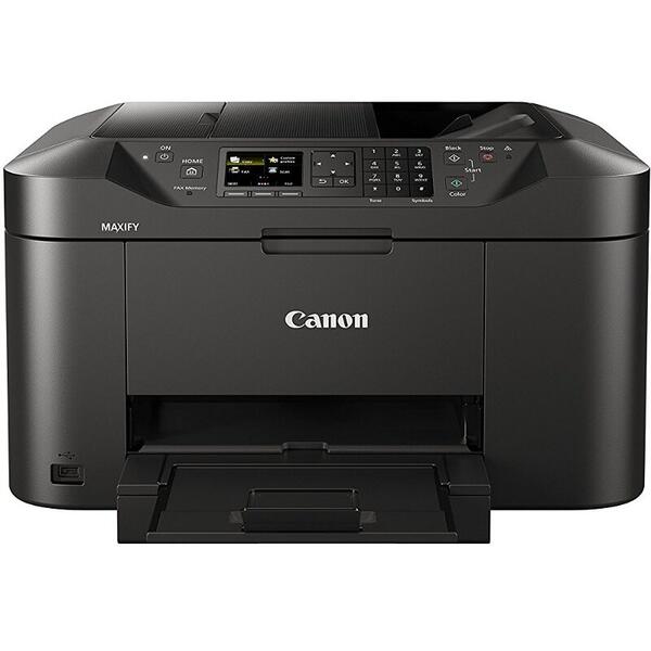 Multifunctionala Canon MAXIFY MB2150, Inkjet, Color, Format A4, Fax, Retea, Wi-Fi, duplex