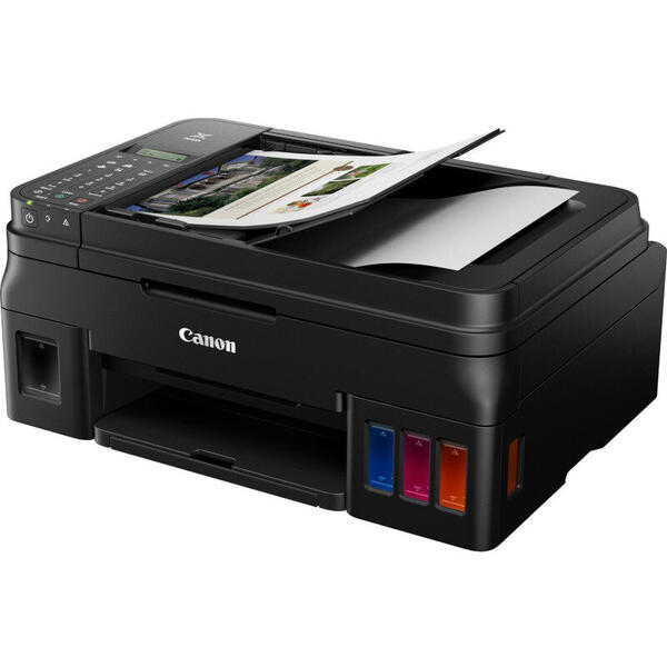 Multifunctionala Canon Pixma G4411, Inkjet, Color, Format A4, CISS, Wi-Fi, Fax