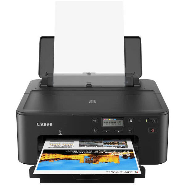Imprimanta cu jet Canon Pixma TS705, Inkjet, Color, Format A4, Retea, Wi-Fi, Duplex