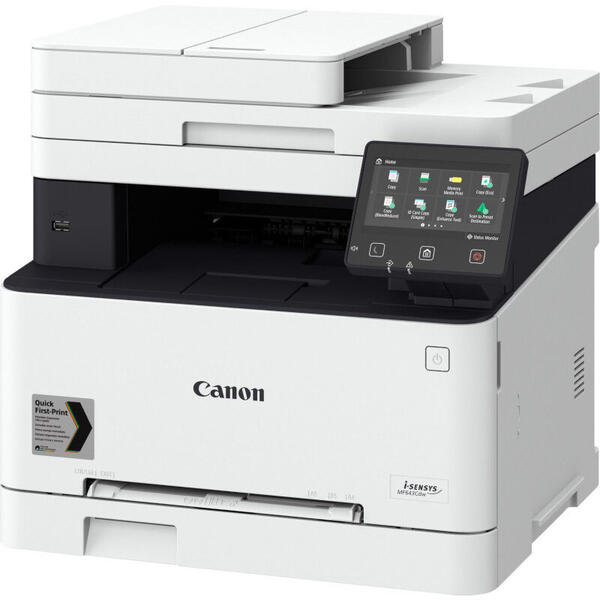 Multifunctionala Canon i-Sensys MF643CDW, Laser, Color, Format A4, Duplex, Retea, Wi-Fi