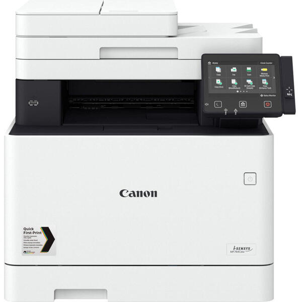 Multifunctionala Canon i-Sensys MF744CDW, Laser, Color, Format A4, Duplex, Retea, Wi-Fi, Fax