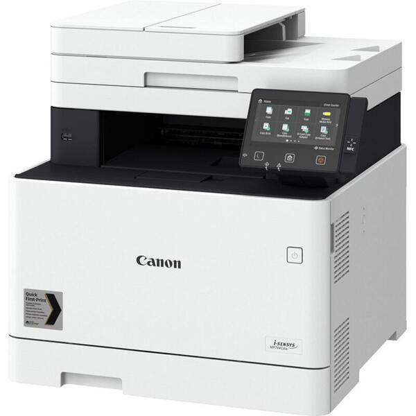 Multifunctionala Canon i-Sensys MF744CDW, Laser, Color, Format A4, Duplex, Retea, Wi-Fi, Fax